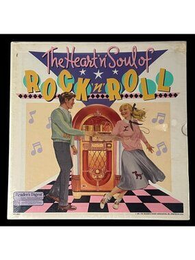 The Heart N Soul Of Rock N Roll 1987 Readers Digest Vinyl LP Set New Sealed